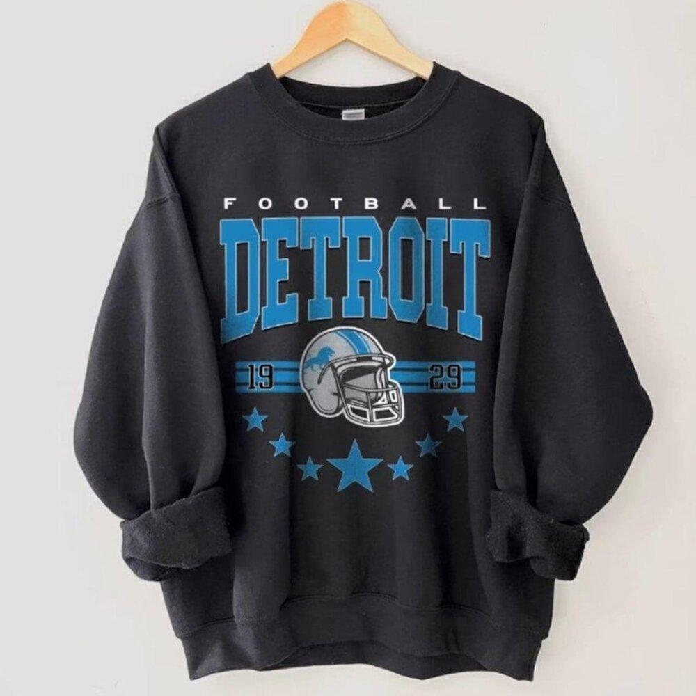 1929 Detroit Lions Shirt, Detroit Football Sweatshirt